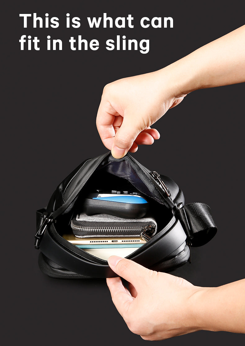 BANGE Flix Sling Bag Men Messenger Bag Pouch Bag Men Cross Body Bags Waterproof Beg Sandang Lelaki Lightweight