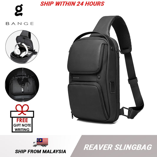 Bange Reaver Multi Compartment Water-Resistant Sling Bag