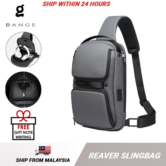 Bange Reaver Multi Compartment Water-Resistant Sling Bag