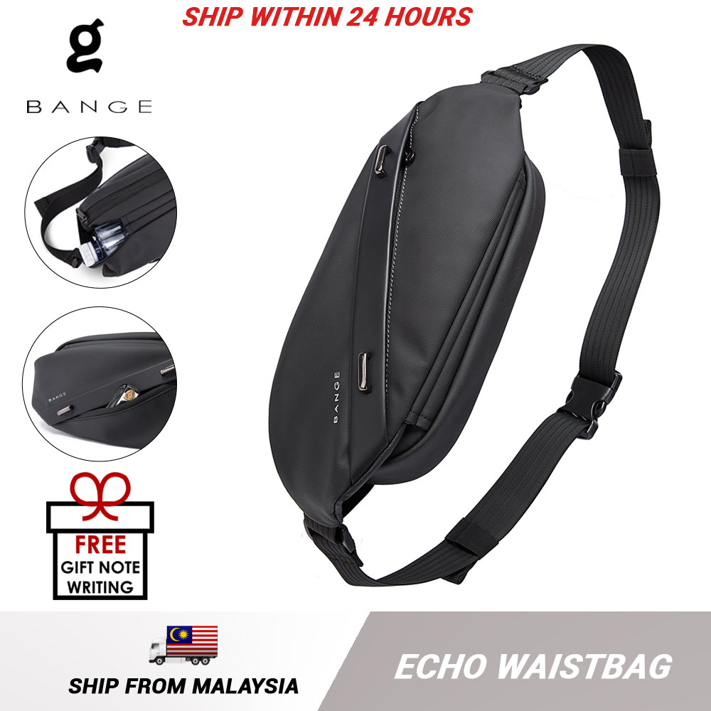 Bange Echo Water-Resistant Men Anti-theft Sling Bag – Bange
