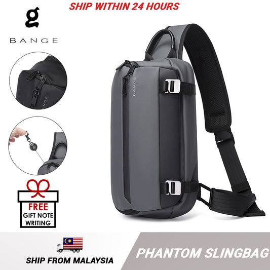 Bange Phantom Multi Compartment Water-Resistant Sling Bag