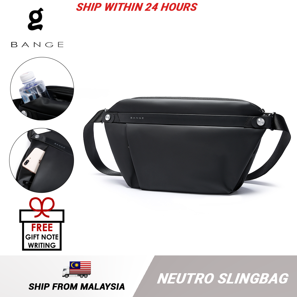 Bange Neutro Sling Bag Men with Retractable Key Chain