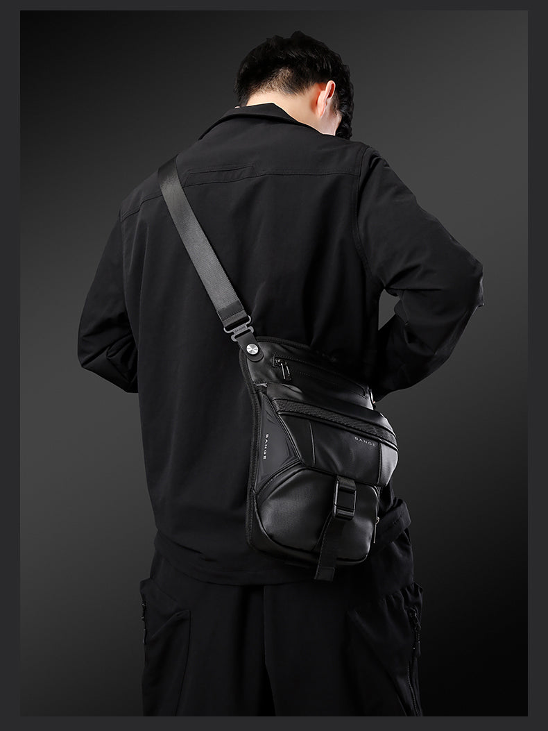 BANGE Cobra Motorcycle Leg Bag Water Resistant 2in1 Sling Bag Motorcycle Pouch Bag