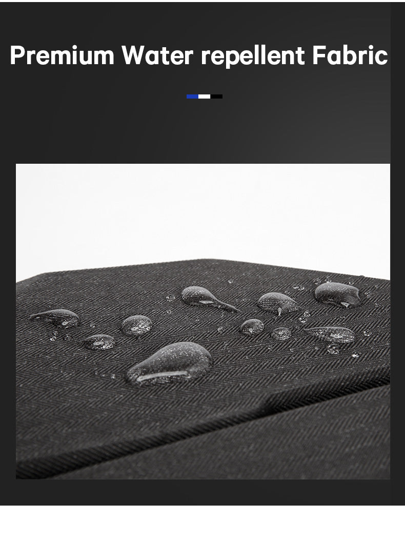 Bange Ace Expandable Sling Bag with Multi Compartment and Water-Repellent Fabric