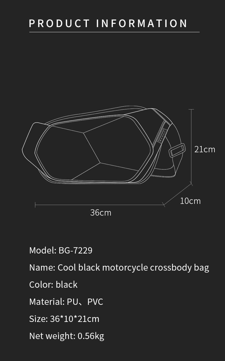 Bange Trevor Water-Resistant Big Capacity Sling Bag