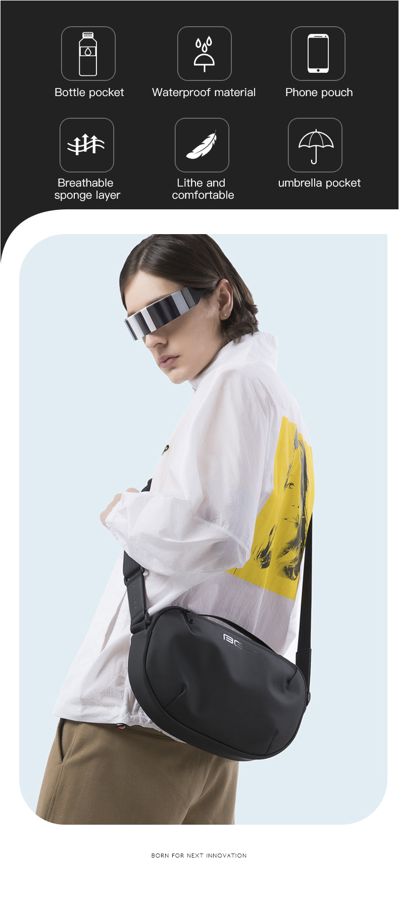 Bange Hertz Messenger/Sling Bag