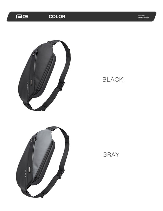 Bange Echo Water-Resistant Men Anti-theft Sling Bag