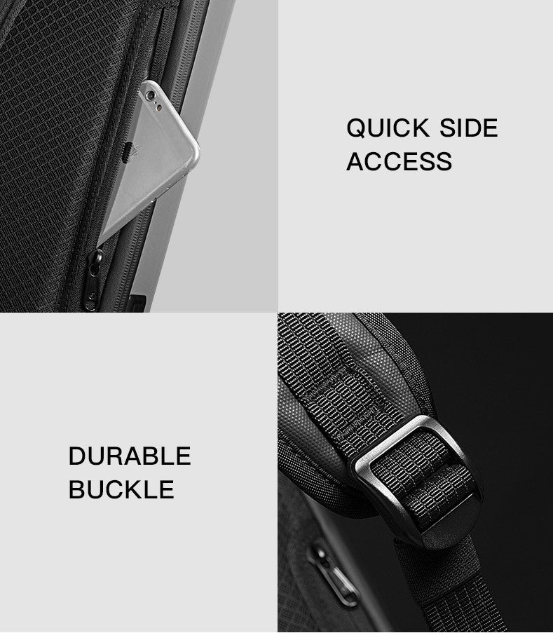 Bange City Anti-Theft Hard Cover Laptop Backpack (15.6)