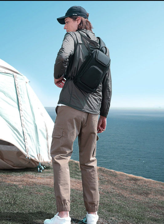 Bange Osuko Fashion Chest Pack Multi Compartment Water-Resistant Sling Bag