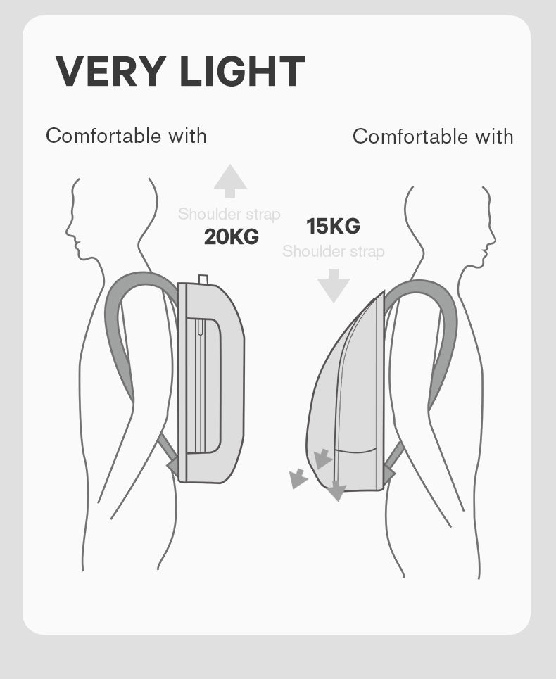 Bange Orient 15.6inch Business Multi Compartment Water Resistant Laptop Backpack with USB Charging Port