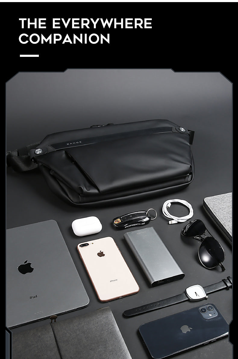 Bange Neutro Sling Bag Men with Retractable Key Chain