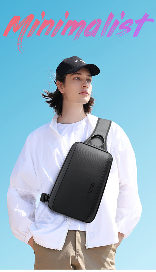Bange Nova Sling Bag (11inch iPad) Water-Resistant and Multi Compartment Crossbody Men's Bag Fashion Chest Pack