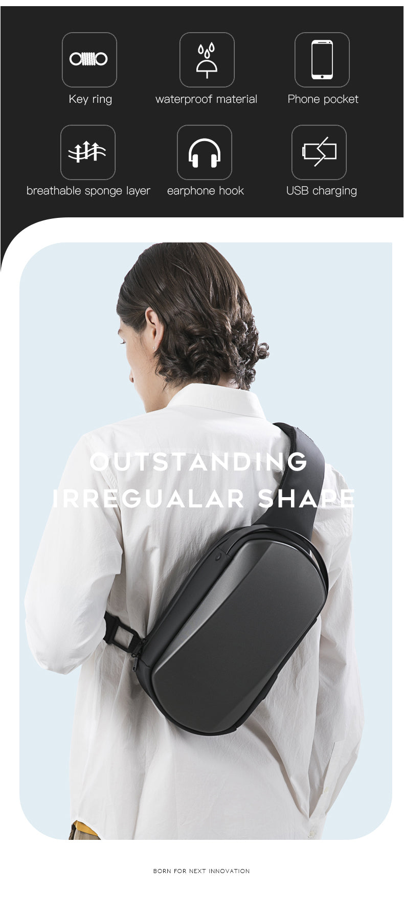 Bange Bounty Crossbody Sling Bag
