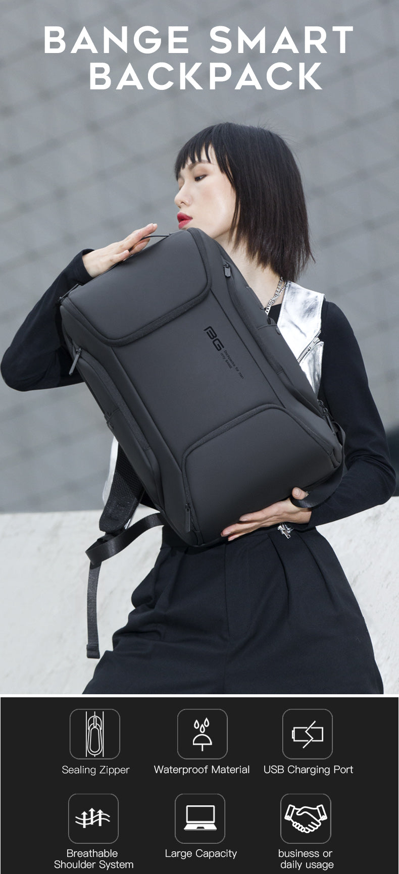 Bange Radiant Laptop Backpack (15.6)