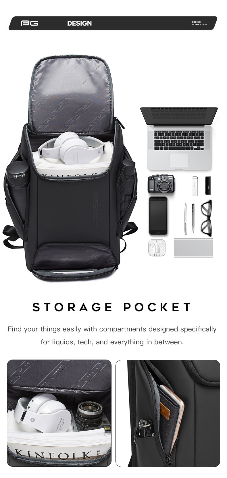 Bange Radiant Laptop Backpack (15.6)