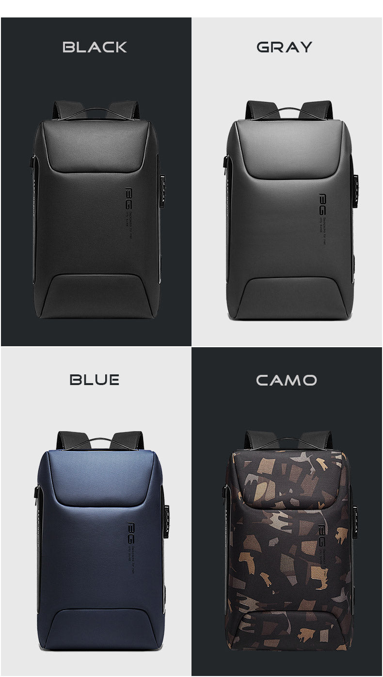 Bange Rambo 15.6inch Business Multi Compartment Water Resistant Laptop Backpack
