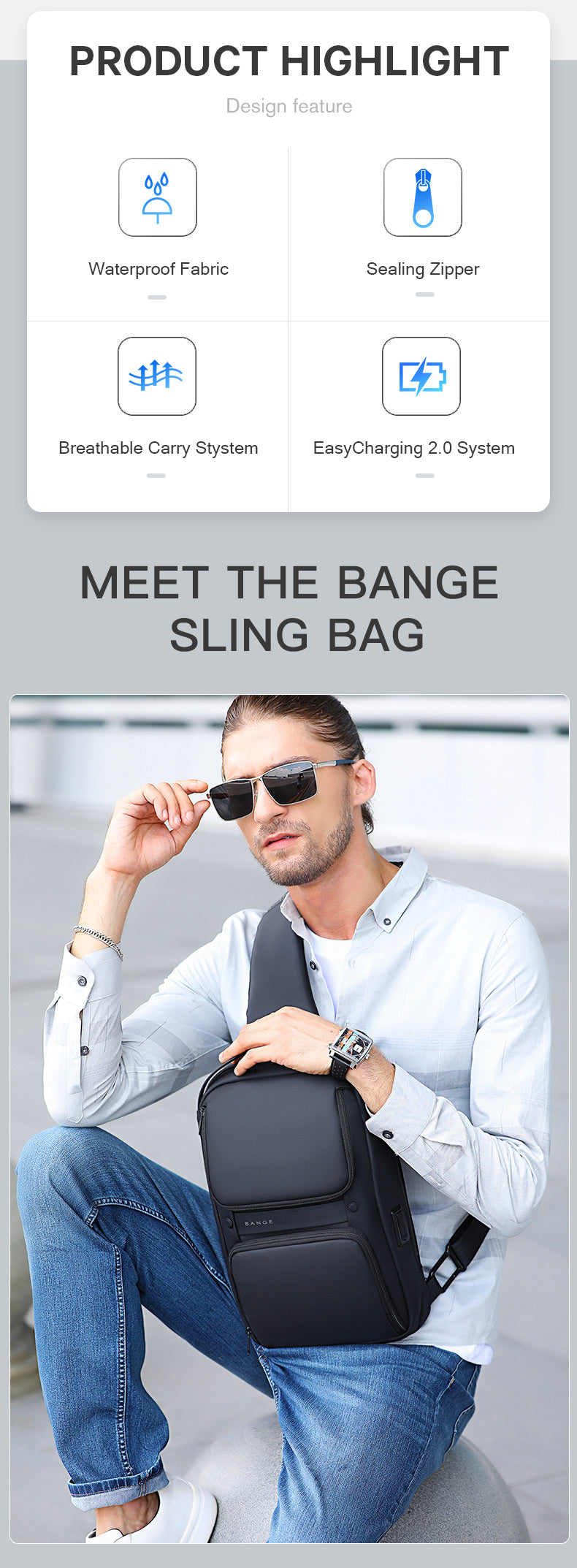 Bange Reaver Sling Bag