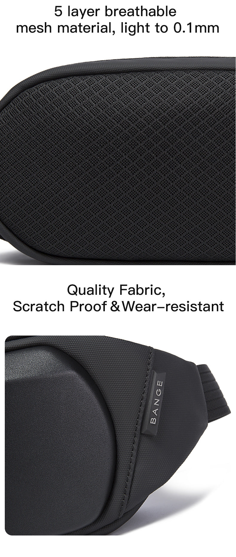 Bange Bounty Water-Resistant Lightweight Waist Bag