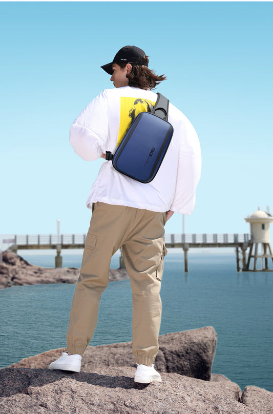 Bange Nova Sling Bag (11inch iPad) Water-Resistant and Multi Compartment Crossbody Men's Bag Fashion Chest Pack