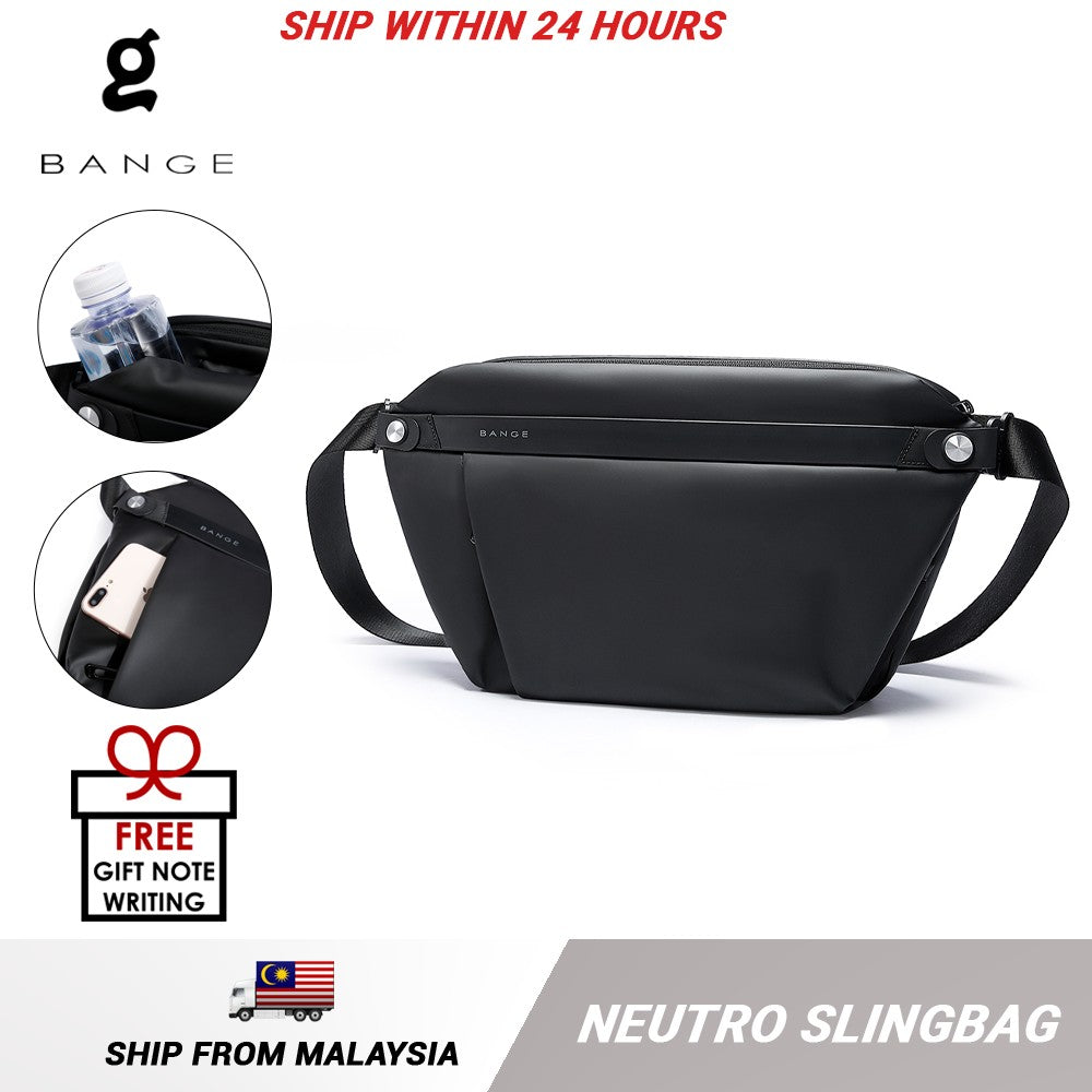 Bange Neutro Sling Bag Men with Retractable Key Chain