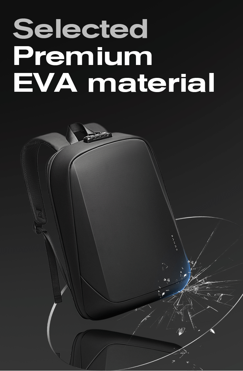 Bange Onyx Hard Cover Laptop Backpack (15.6)