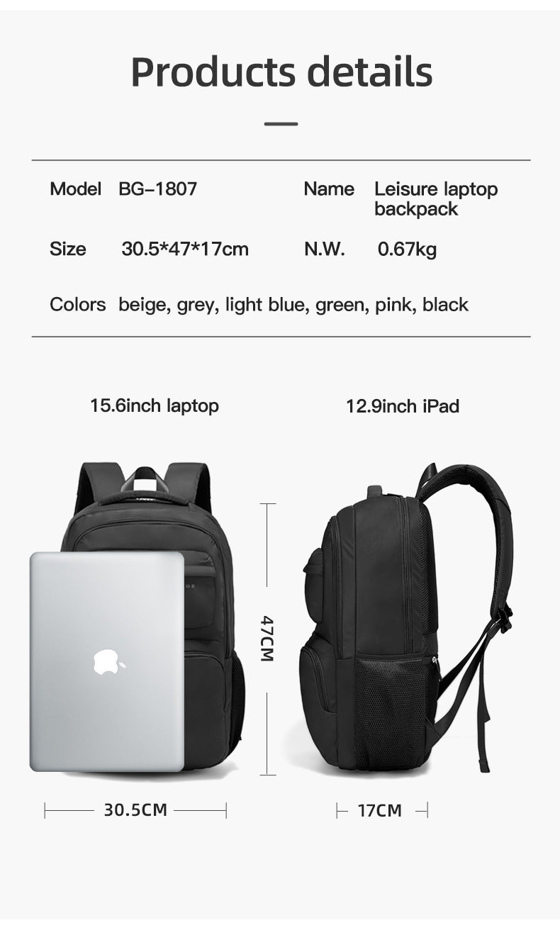 Bange Pearl Laptop Backpack (15.6)