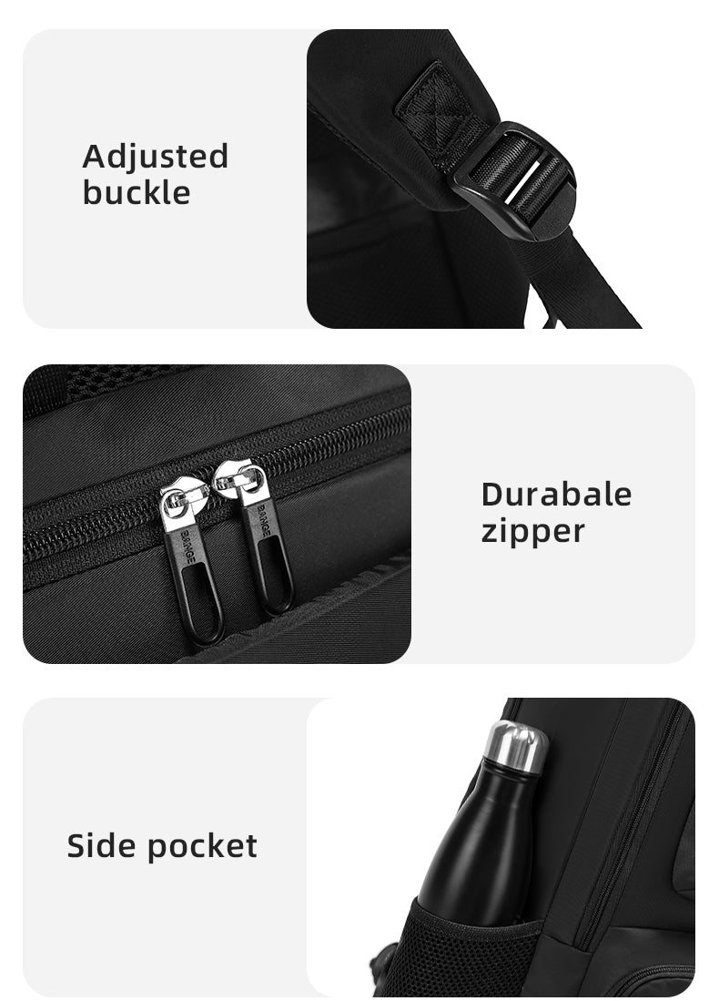 Bange Pearl Laptop Backpack Water Resistant Travel Backpack Laptop Bag (15.6'')