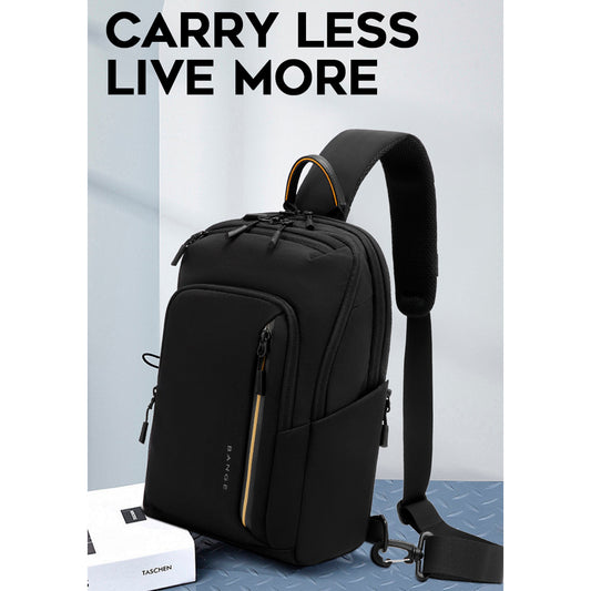 BANGE Riven Sling Bag Men's Multi Compartment Water-Resistant