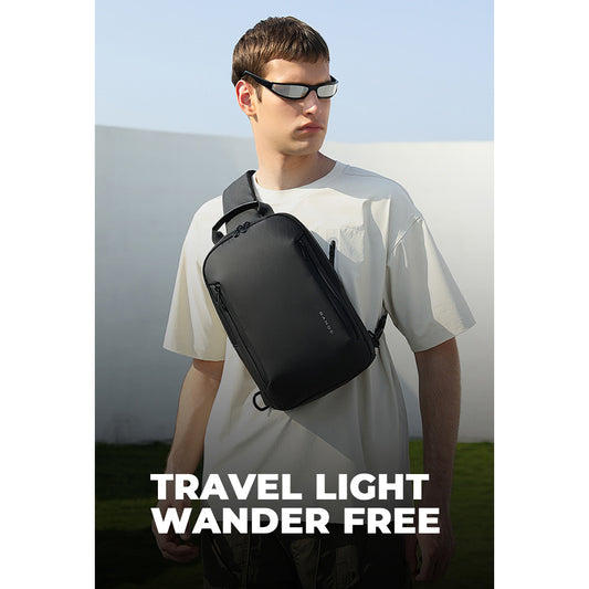 BANGE Bront Sling Bag Men's Multi Compartment Water-Resistant