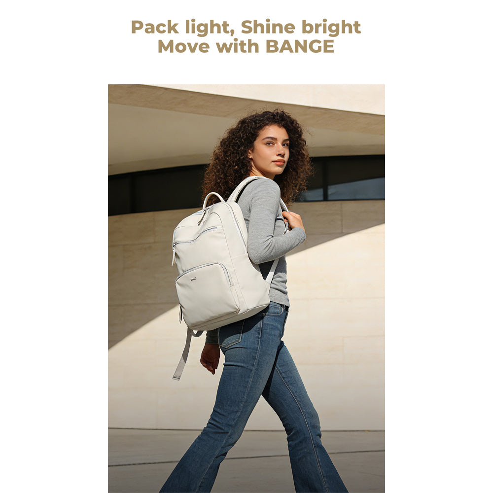 BANGE Belle Laptop Backpack Water Resistant Multi Compartment Beg Komputer Riba Beg Sekolah (14/15.6‘’)