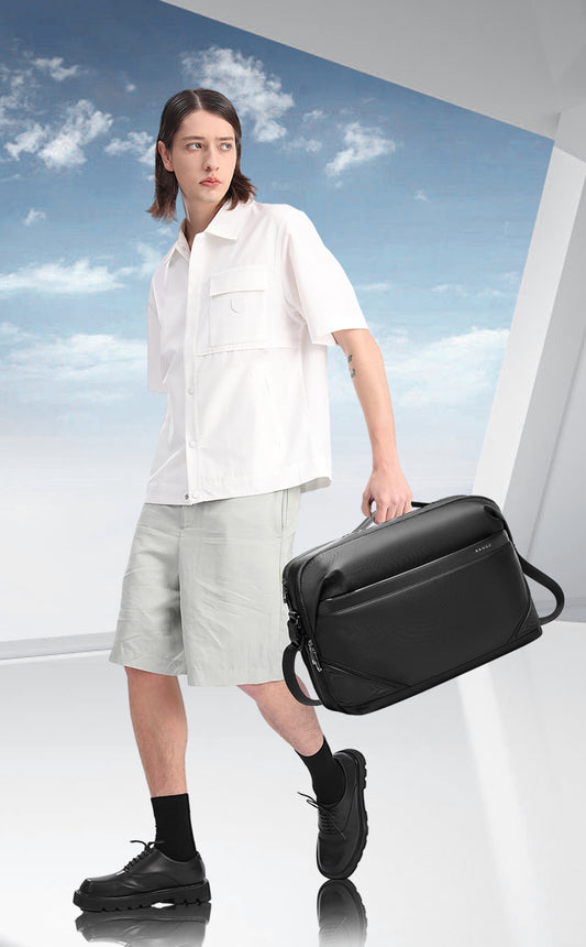 BANGE Slash Laptop Bag Briefcase Office Work Men Business 2-way Water Repellent (15.6")