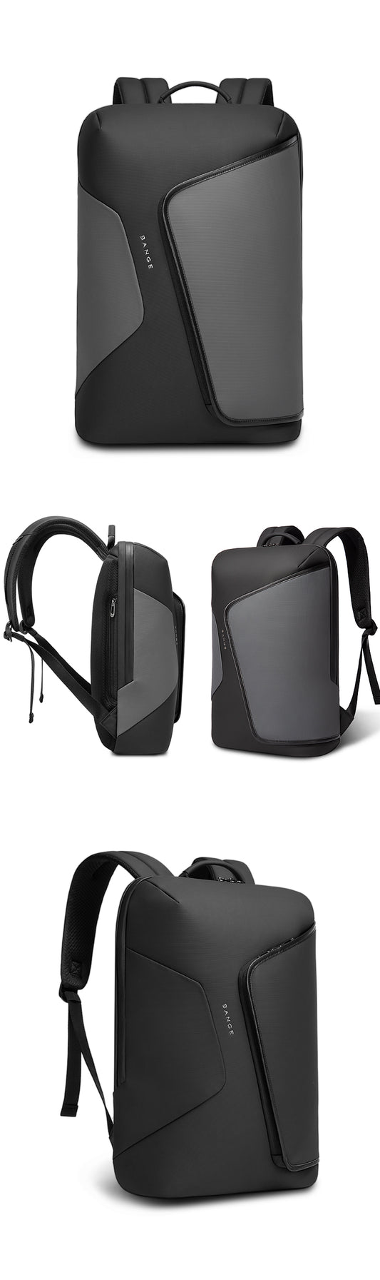 Bange Kraken Laptop Backpack Multi-Compartment Water Resistant (15.6”) Fashion Beg Laptop College Backpack 电脑包