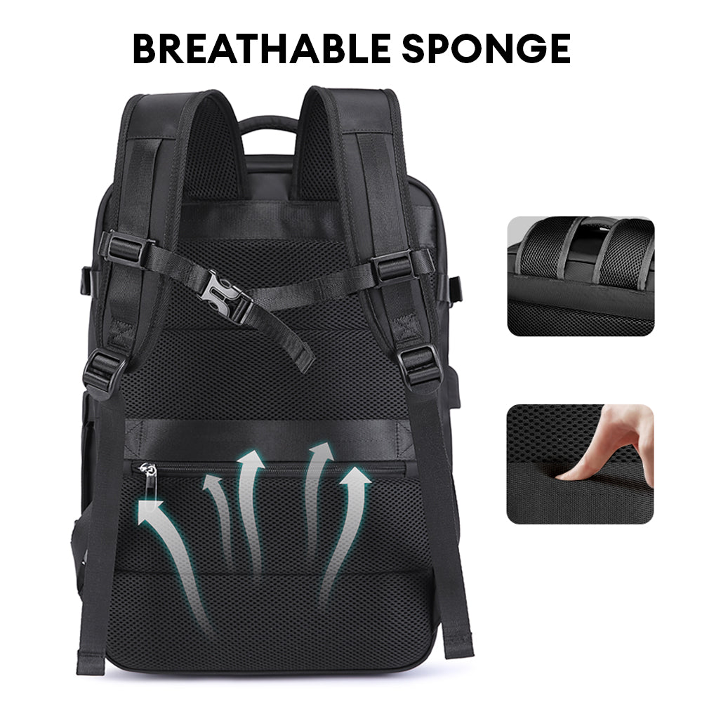 Bange Cloud Laptop Backpack Water Resistant Travel Backpack Laptop Bag ...