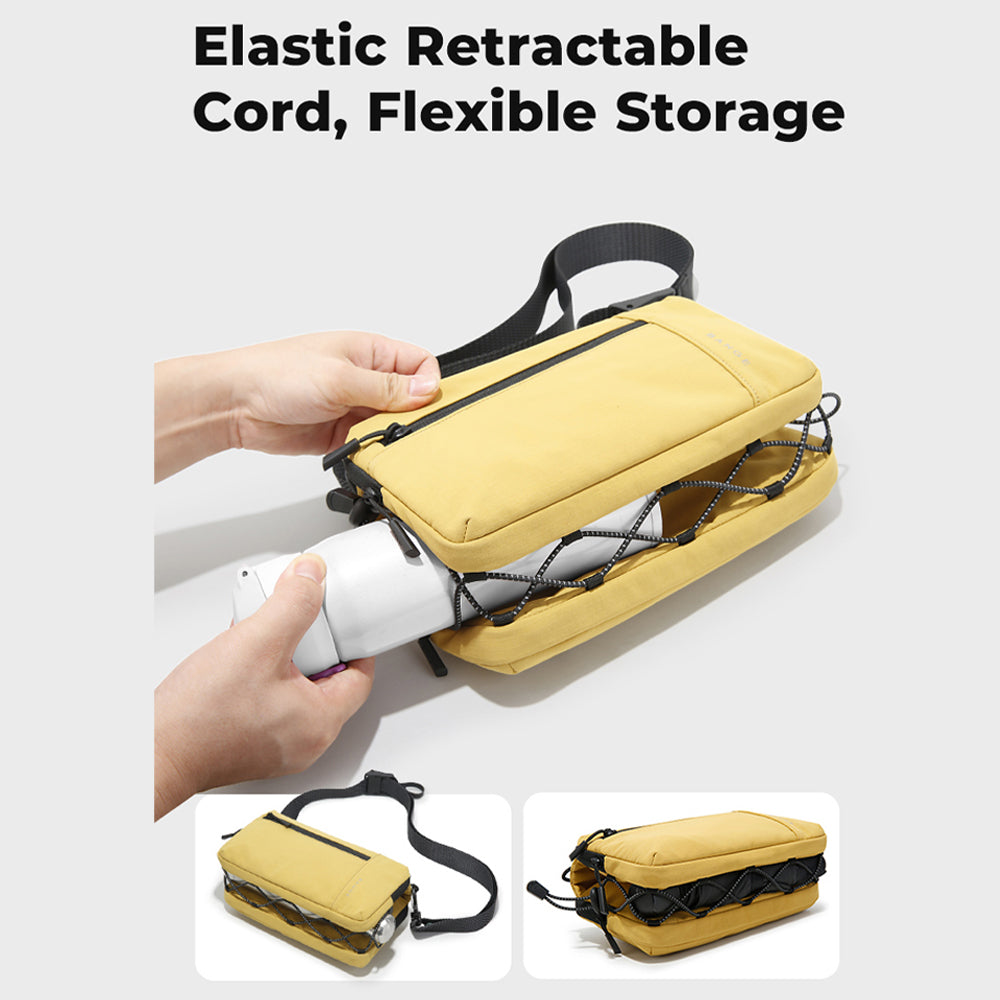 BANGE Rise Sling Bag Men's Multi Compartment Water-Resistant