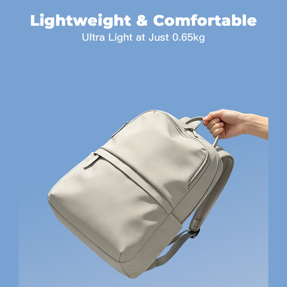 BANGE Lena Laptop Backpack Water Resistant Multi Compartment Beg Komputer Riba Beg Sekolah (14/15.6‘’)
