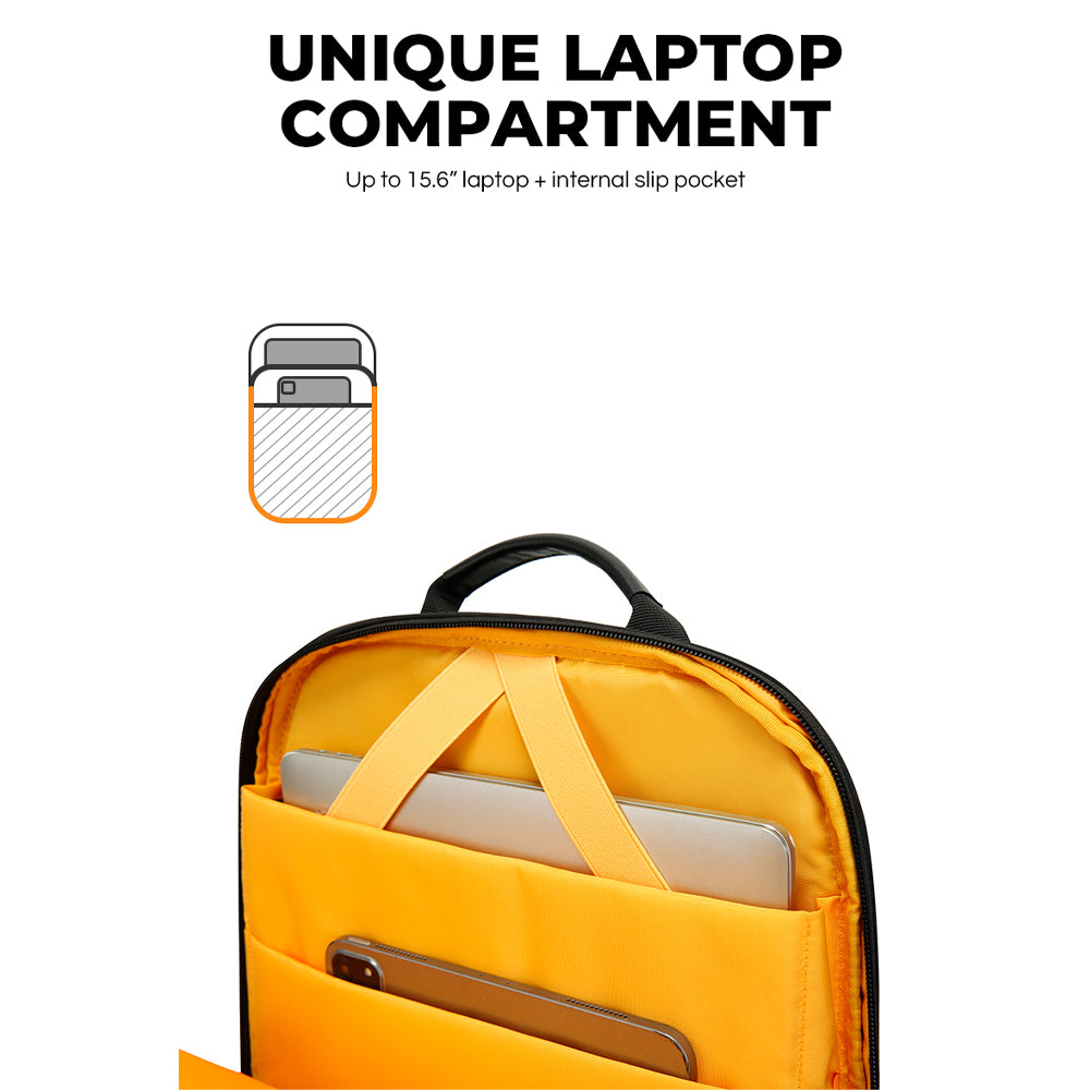 BANGE Slash Laptop Backpack Multi-Compartment Water Resistant (15.6")