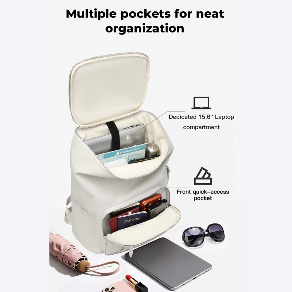 BANGE Breeze Laptop Backpack Water Resistant Multi Compartment Beg Komputer Riba Beg Sekolah (14/15.6‘’)