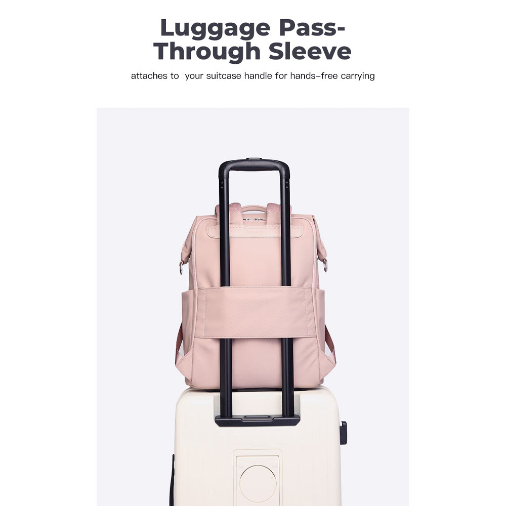BANGE Tara Laptop Backpack Water Resistant Multi Compartment Beg Komputer Riba Beg Sekolah (14‘/15.6’)