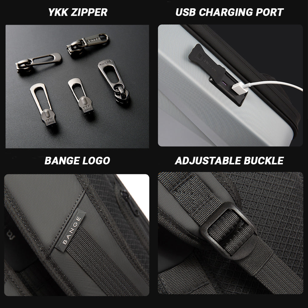 Bange Axis Hard Cover Laptop Backpack (15.6)