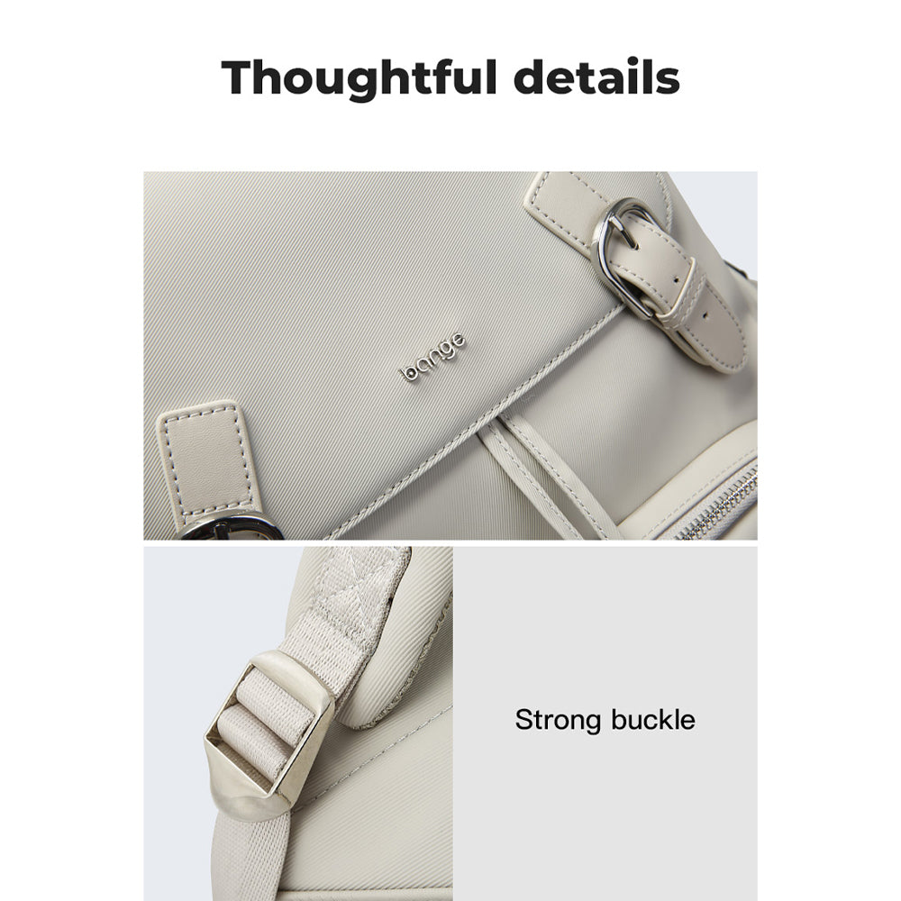 BANGE Bloom Laptop Backpack Water Resistant Multi Compartment Beg Komputer Riba Beg Sekolah (14‘’)