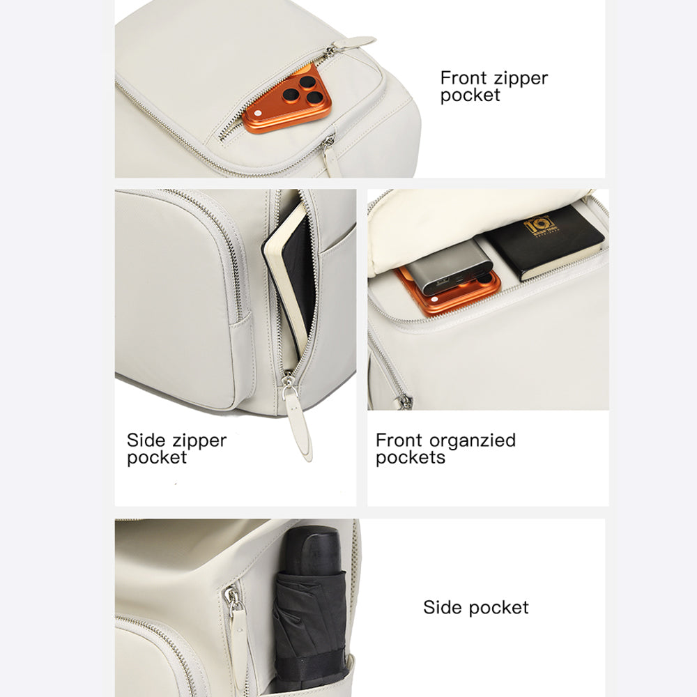BANGE Breeze Laptop Backpack Water Resistant Multi Compartment Beg Komputer Riba Beg Sekolah (14/15.6‘’)