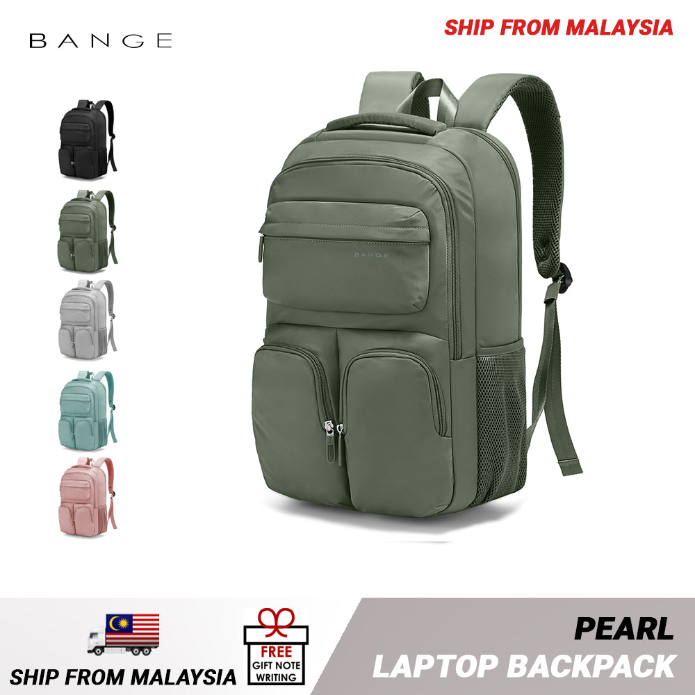 Bange Pearl Laptop Backpack Water Resistant Travel Backpack Laptop Bag (15.6'')