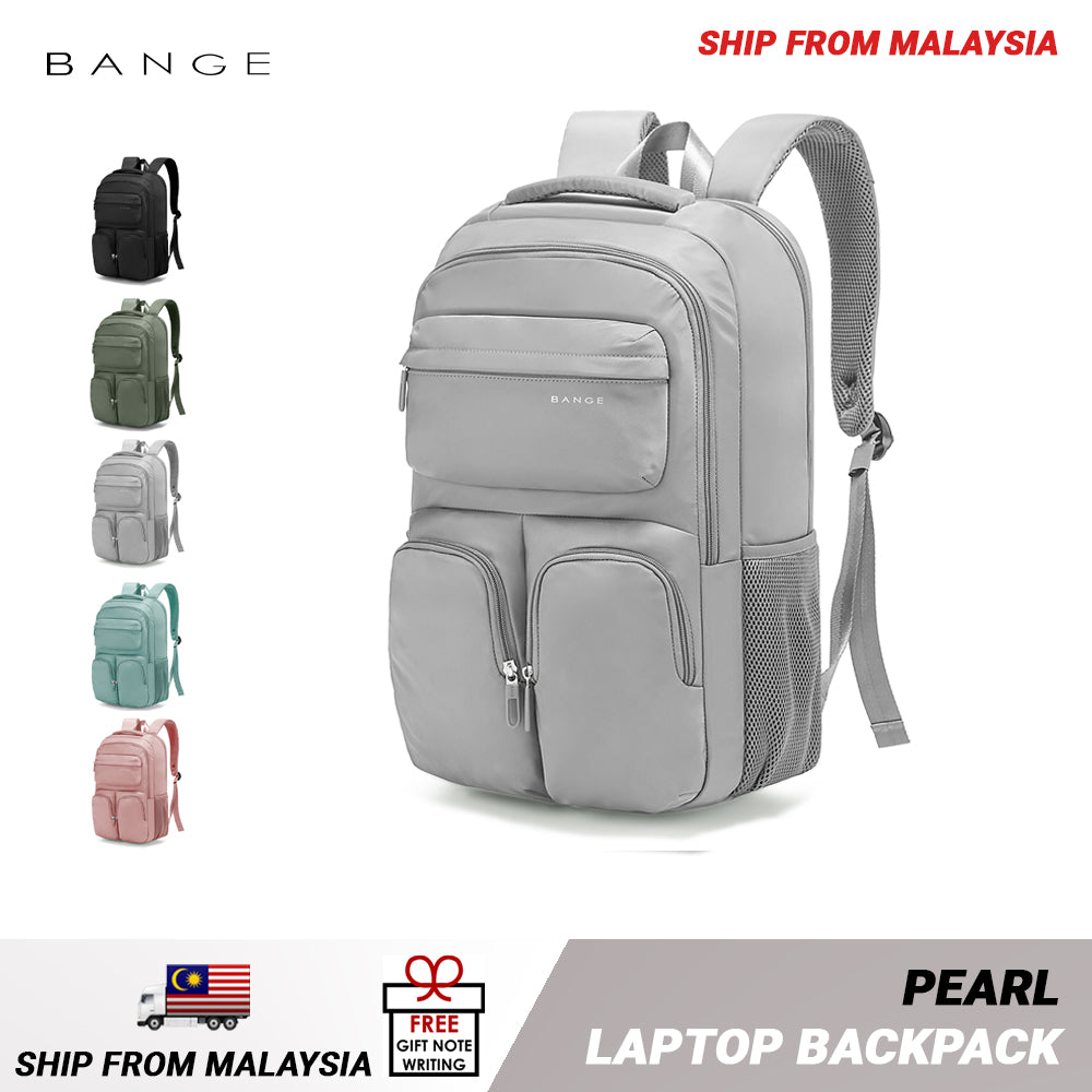 Bange Pearl Laptop Backpack Water Resistant Travel Backpack Laptop Bag (15.6'')