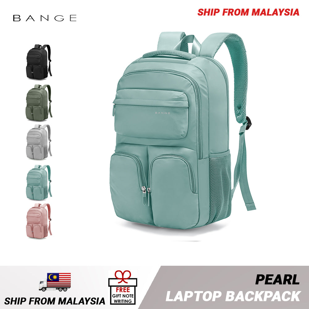 Bange Pearl Laptop Backpack Water Resistant Travel Backpack Laptop Bag (15.6'')