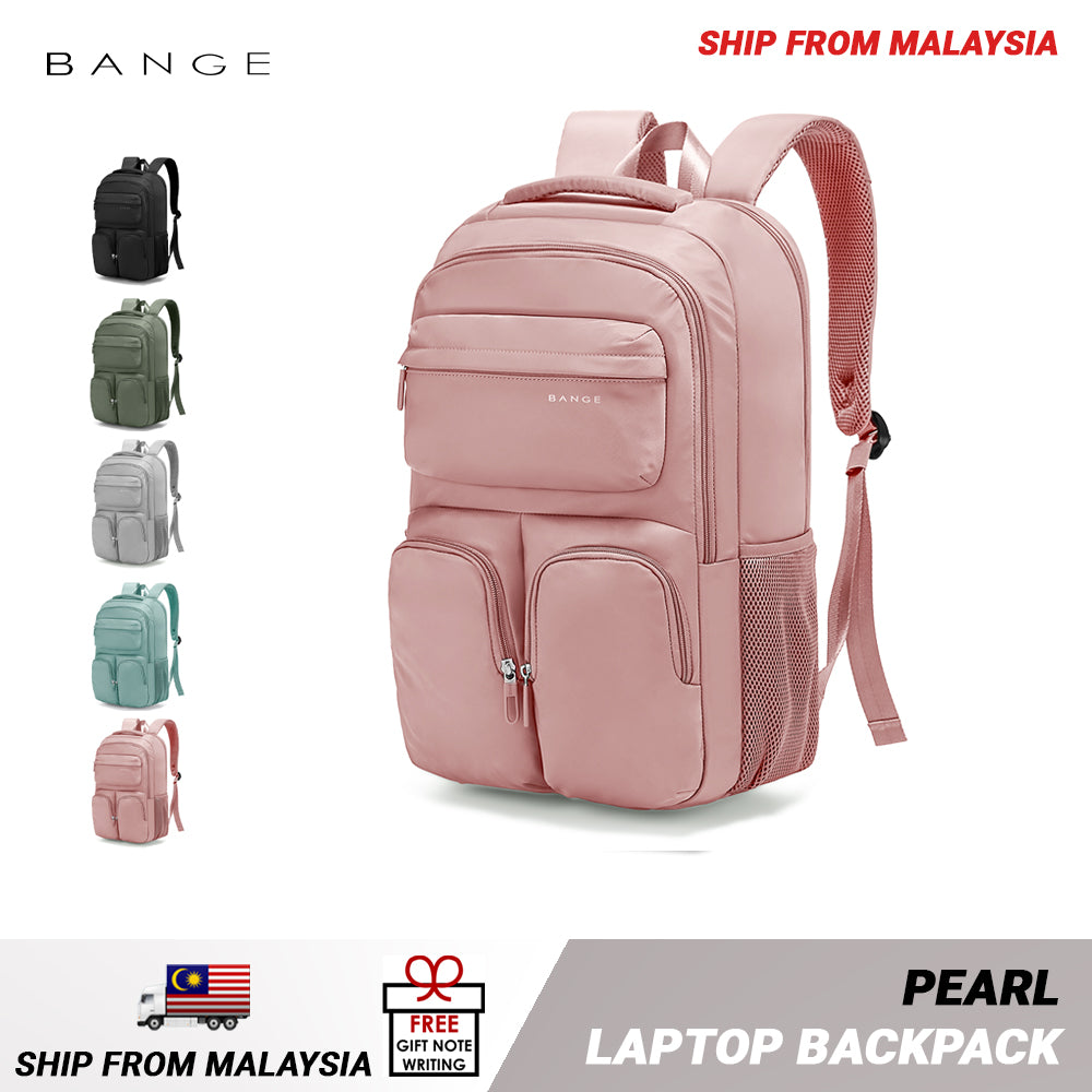 Bange Pearl Laptop Backpack Water Resistant Travel Backpack Laptop Bag (15.6'')