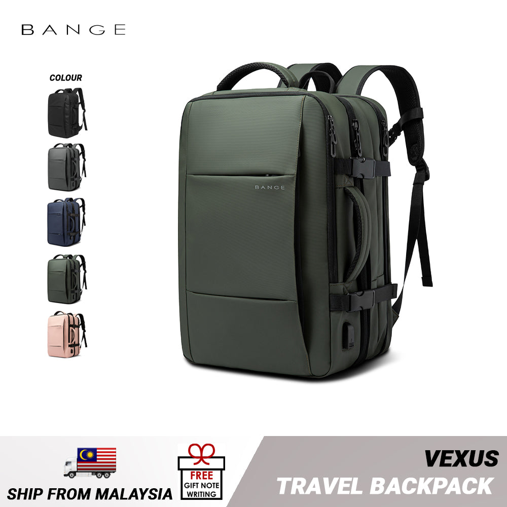 Bange Vexus Water Resistant Travel Laptop Backpack (15.6/17.3)