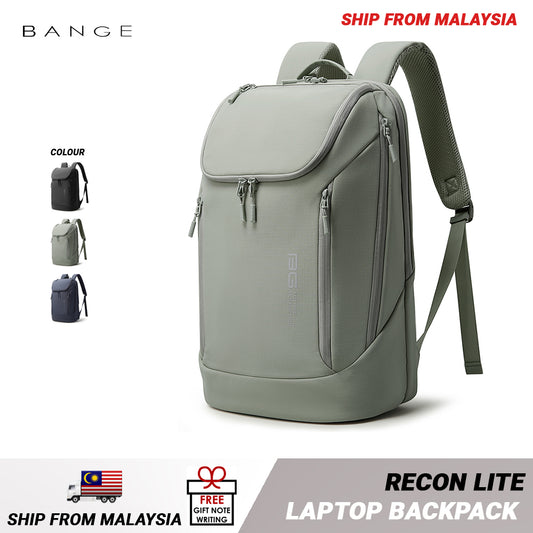 BANGE Recon Lite Laptop Backpack Multi-Compartment Water Resistant (15.6")
