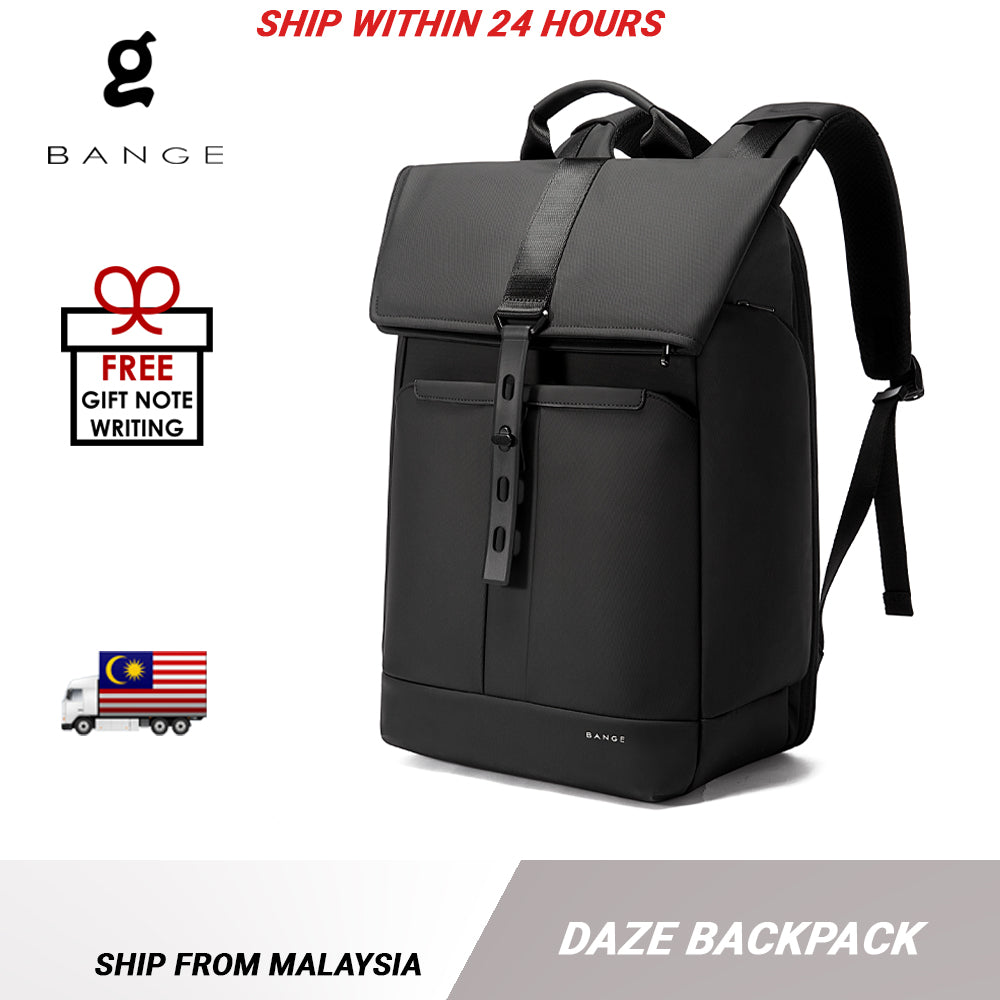 Bange Daze Laptop Backpack Multi-Compartment Water Resistant (15.6”) Fashion Beg Laptop College Backpack 电脑包