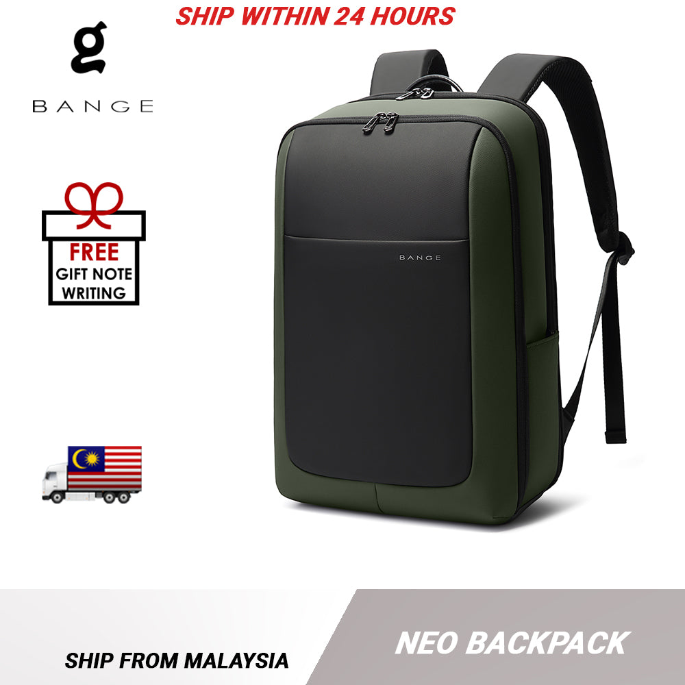 Bange Neo Laptop Backpack Water Resistant Travel Backpack Laptop Bag (15.6'')