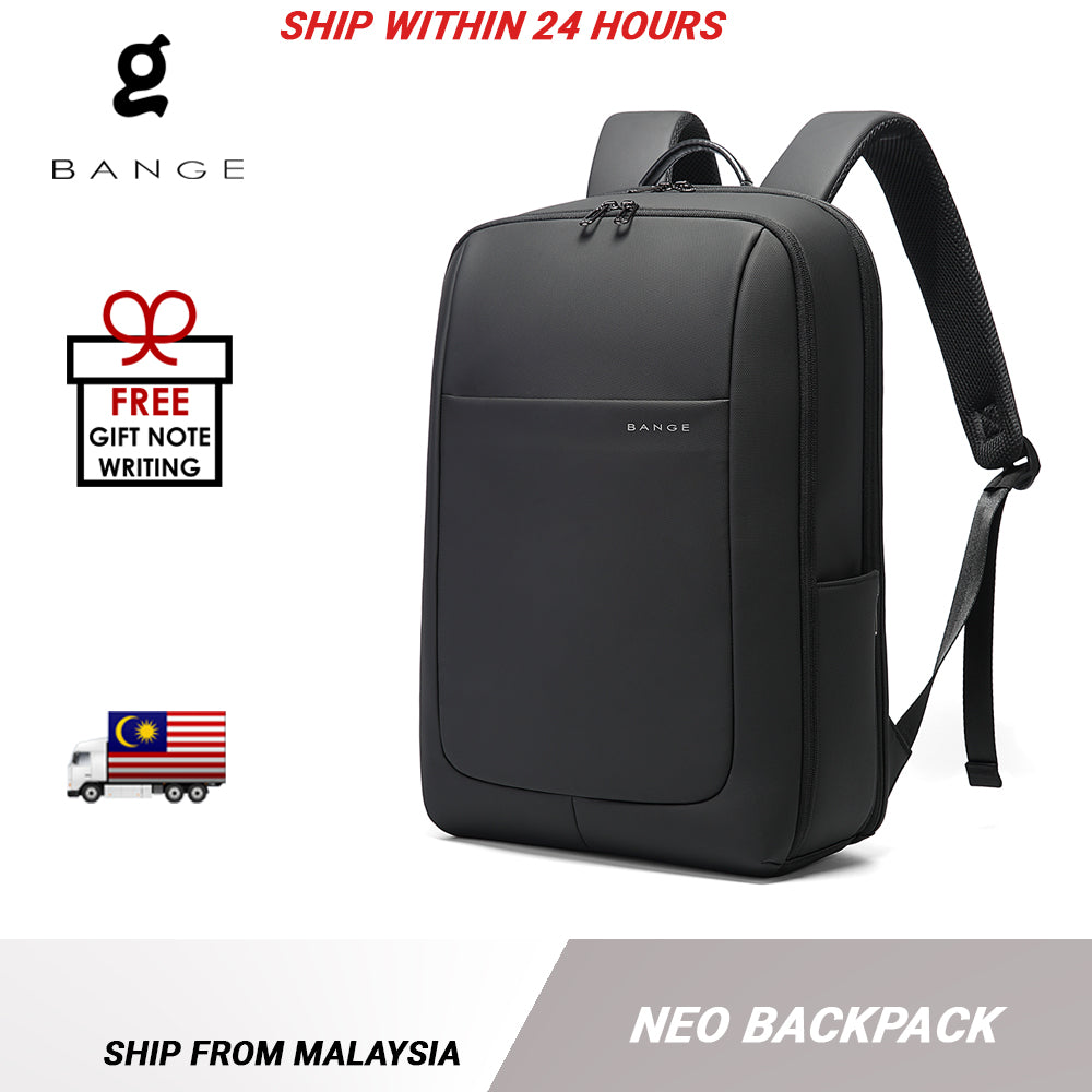 Bange Neo Laptop Backpack Water Resistant Travel Backpack Laptop Bag (15.6'')